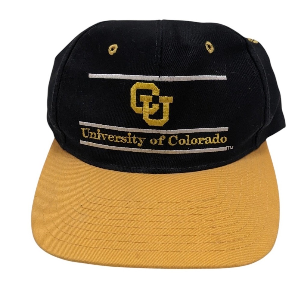 Vintage The Game University of Colorado Buffaloes Snapback Hat Tre Bar